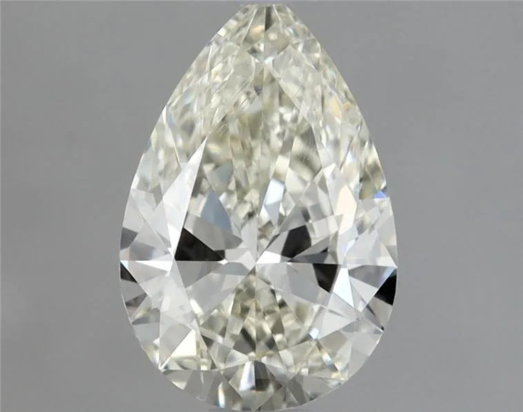 0.52ct Pear Natural Diamond (Colour J, Clarity VVS2, Cut VG, IGI Certified)
