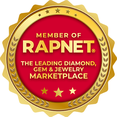 Member of RapNet, the leading diamond, gem and jewelry marketplace